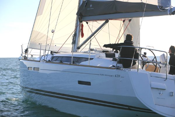 Arrival of the Sun Odyssey 439: